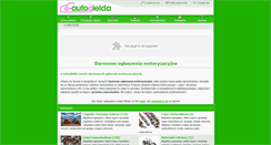 Desktop Screenshot of e-autogielda.pl